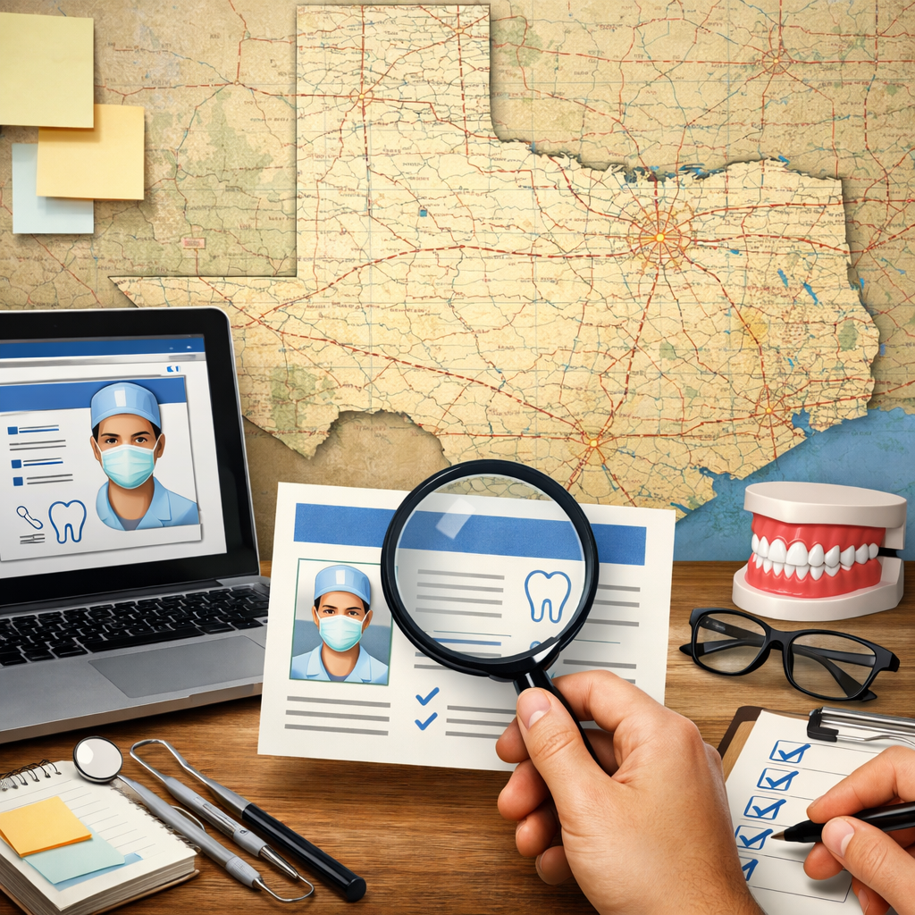 How to Search for and Verify Texas Dentist Licenses
