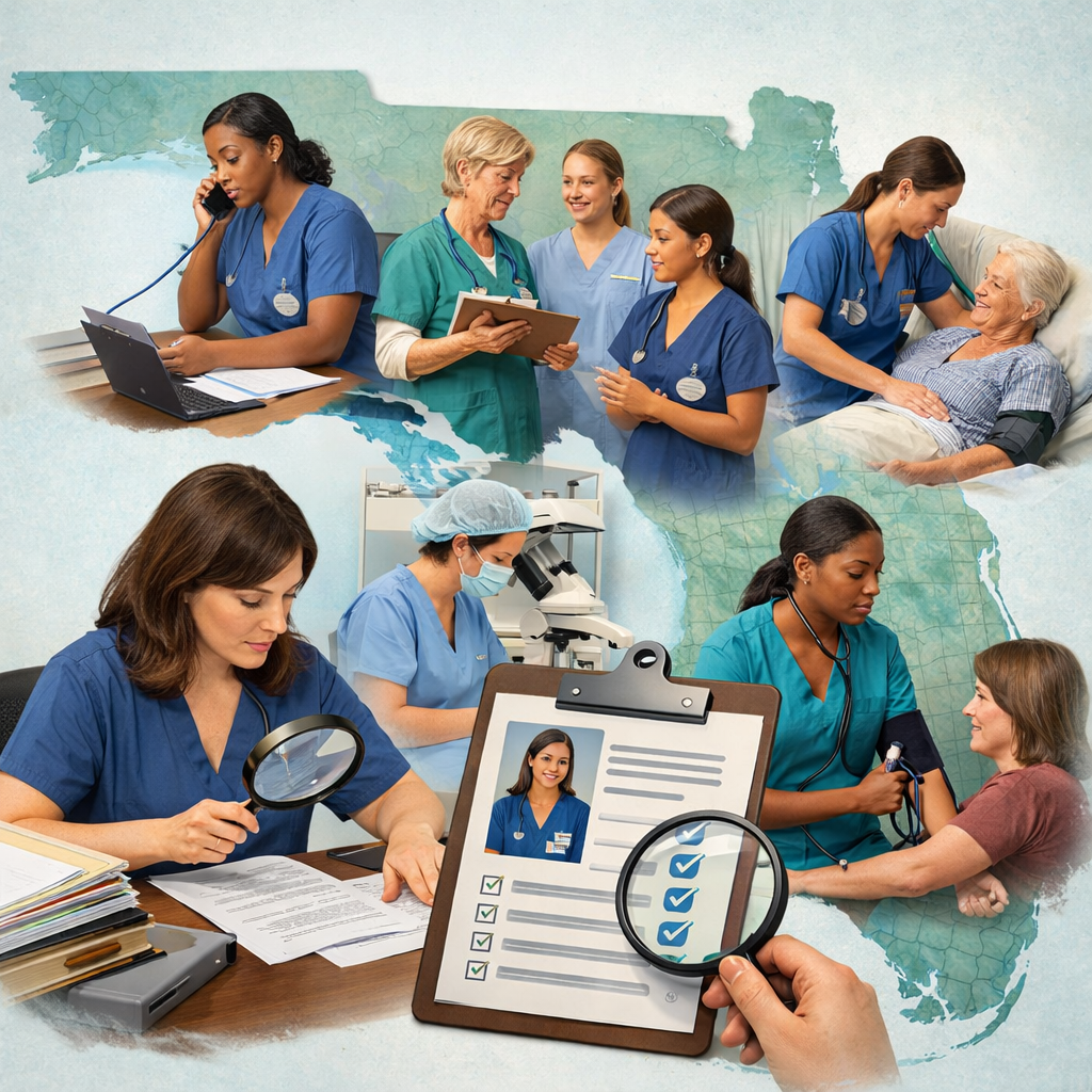 How to Perform and Verify Florida Nursing License