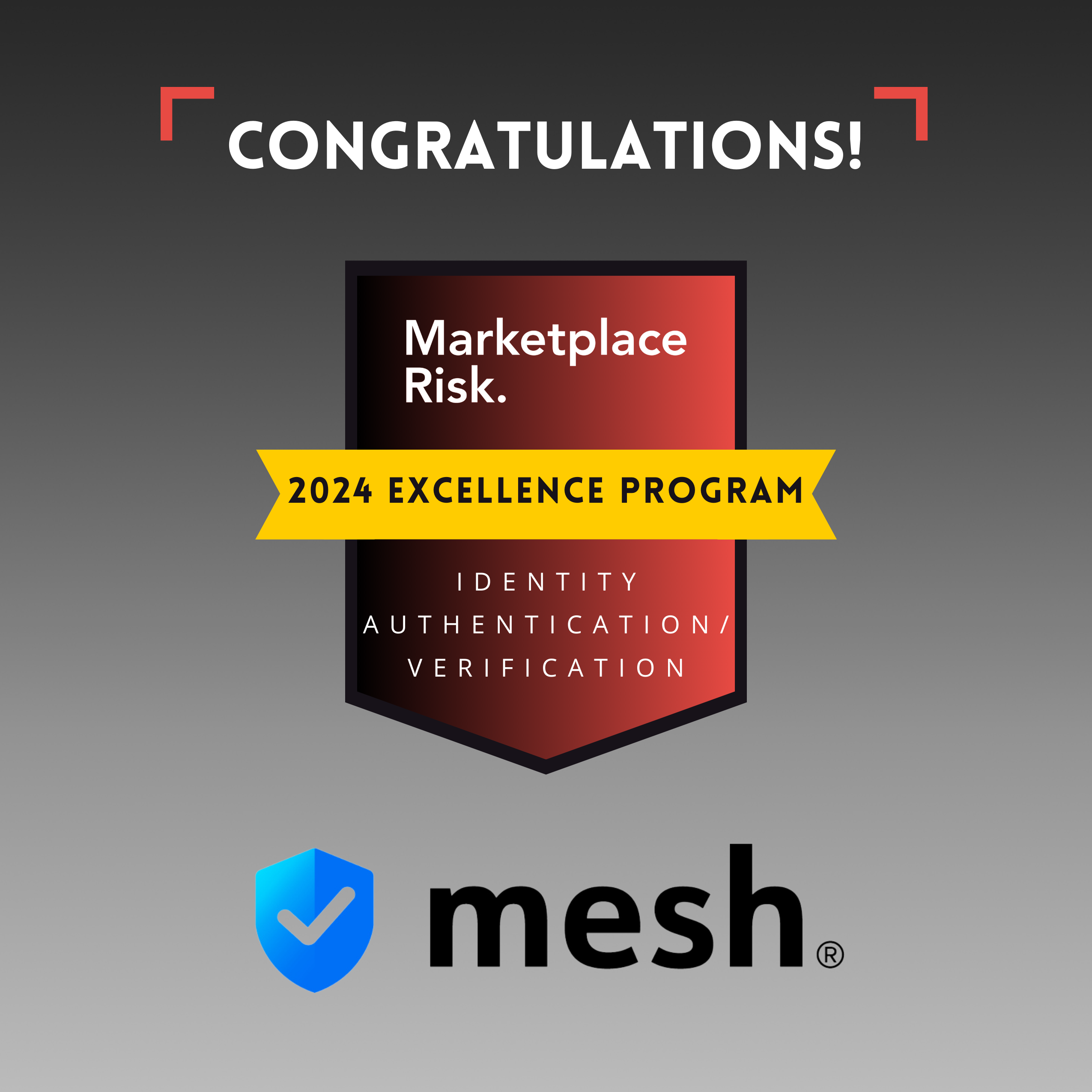 Marketplace Risk 2024 Identity Authentication / Verification Excellence Honoree